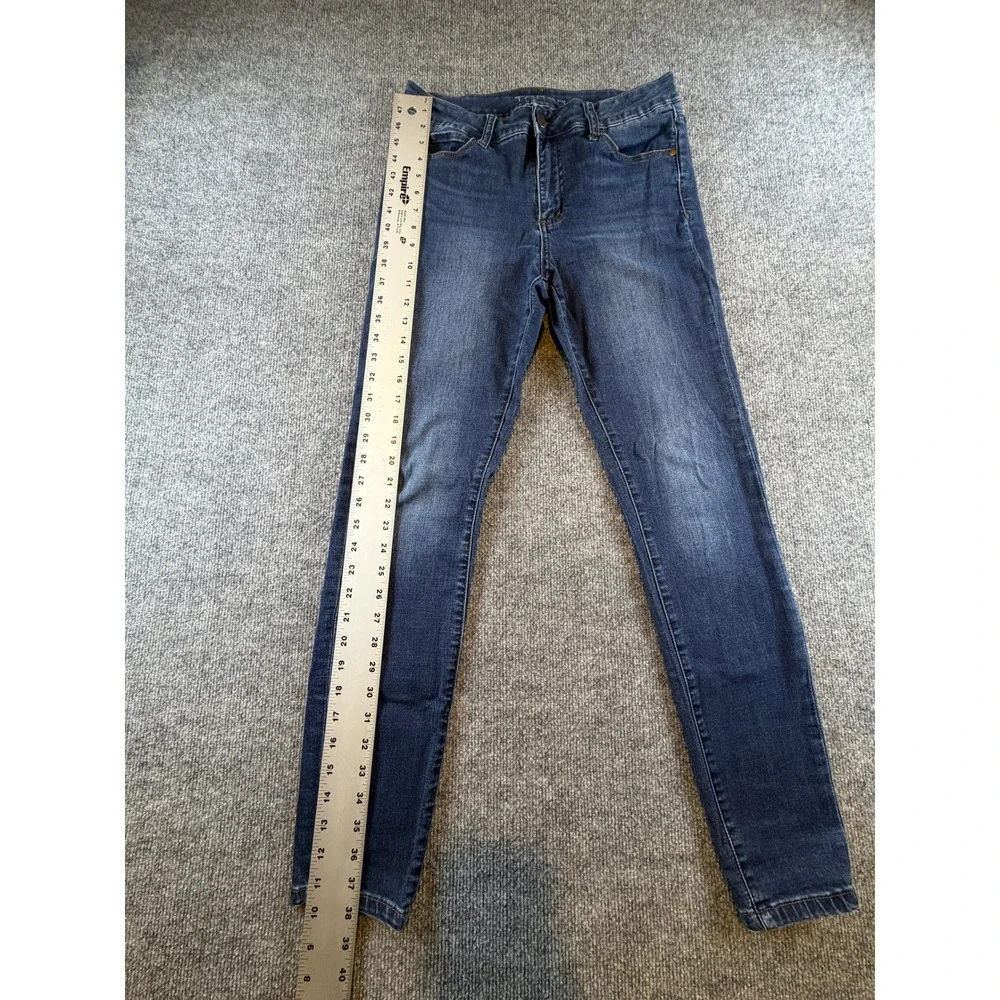 Tahari Womens Skinny Jeans Dark Wash Stretch Denim Size 8/29 RN112628